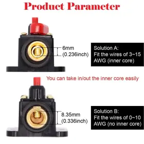 BT0004-60A TUIJODAIX Pack Audio Inline Circuit Breaker Manual #3