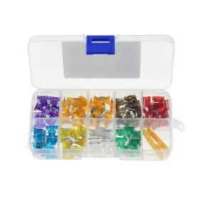 726084124936 TURBO-ROOFINDS Car Micro Blade Fuses Amp Plasti #2