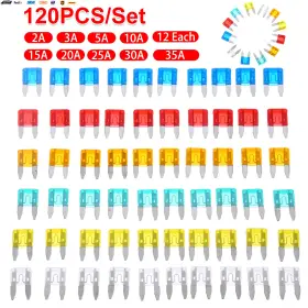 726084830783 USA-VIRALFINDS Auto Car Mini Fuse Blade Kit #2