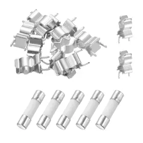632702973735 UXCELL Slow Blow Ceramic Fuse Clips