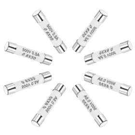 679134989750 UXCELL Ceramic Cartridge Fuses Blow Energy Lamp