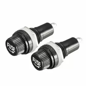 714998549723 UXCELL Ac Electrical Panel Screw Cap Fuse Holder