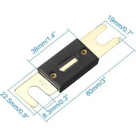 784958555200 UXCELL Anl Fuse Inline Car Audio Video #2