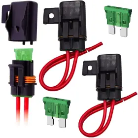 313037058068 VANSIHO Waterproof Inline Ato Atc Blade Fuse