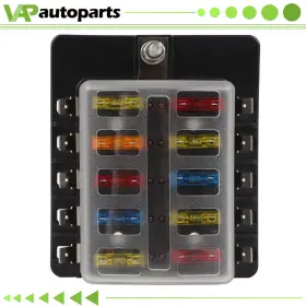 VAP16710800US VAP-AUTOPARTS Waterproof Blade Fuse Block Box