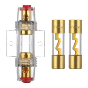 VXG-FH-80A-AGU VEXUNGA Gauge Awg Inline Holder Car Audio Alar
