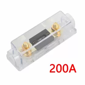 E301-A211-200A VIPJQ Anl Transparent Fuse Holder Car Audio #3