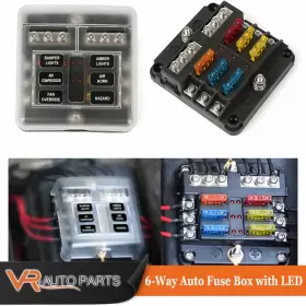 ZP-02FBB0001ABK VR AUTO PARTS Car Marine Boot Power Blade Box #3