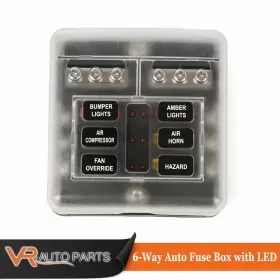 ZP-02FBB0001ABK VR AUTO PARTS Car Marine Boot Power Blade Box
