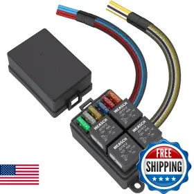 B0F4KCS43B WEASCH Wired Fuse Relay Box Atc Ato Blade
