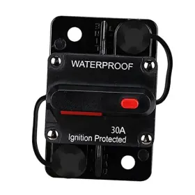 WEIERA001-30A WEIER Circuit Breaker Fuse Holder Amp Audio