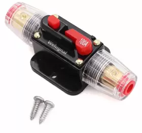 699980903557 WELUGNAL Audio Inline Circuit Breaker Fuse