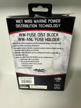 814820025064 WET SOUNDS Wwx Anl Single Fuse Holder #2