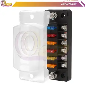 WH167103TM WHEE Atc Ato Blade Fuse Block Waterproof Box Car