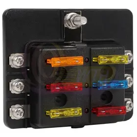 WH167105TM WHEE Blade Fuse Holder Box Block Damp Cover Kit #2