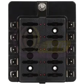 WH167108TM WHEE Atc Blade Fuse Holder Block Box Marine Car #2