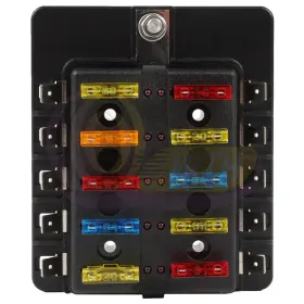 WH167108TM WHEE Atc Blade Fuse Holder Block Box Marine Car #3