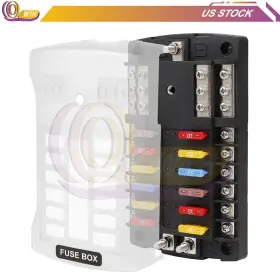 WH167112TM WHEE Atc Ato Blade Fuse Box Block Holder Led