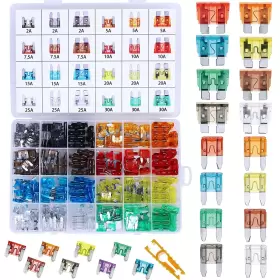 445024697615 WINLYN Car Fuses Blade Standard Mini Kit