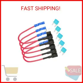630282655690 WINVIN Pack Car Circuit Fuse Tap Adapter Mini