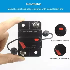 751433891047 WOHHOM Breaker Manual Waterproof Mount Amp #3