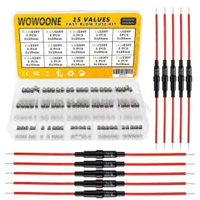 046432415128 WOWOONE Blow Glass Tube Fuse Kit