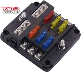 445043251263 WUPP Volt Fuse Block Waterproof Boat Panel Led