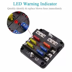 696585381766 WUPP Volt Fuse Block Waterproof Boat Panel Led #3