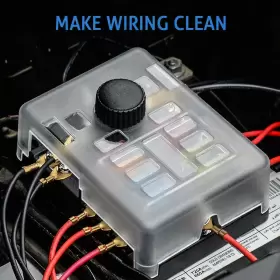 CS-3394A1 WUPP Volt Fuse Block Waterproof Box Negative Busbar #3