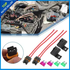 636939912192 X-AUTOHAUX Pack Car Fuse Tap Adapter Set Mini #2
