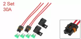 724117408442 X-AUTOHAUX Inline Fuse Holder Waterproof Blade #2