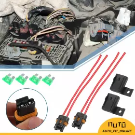 724117408442 X-AUTOHAUX Inline Fuse Holder Waterproof Blade #3