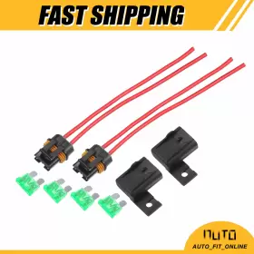 724117408442 X-AUTOHAUX Inline Fuse Holder Waterproof Blade