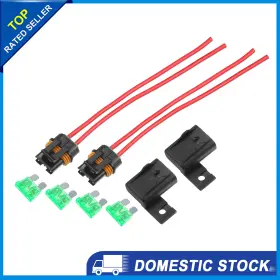 781954224468 X-AUTOHAUX Car Inline Fuse Holder Blade Wire