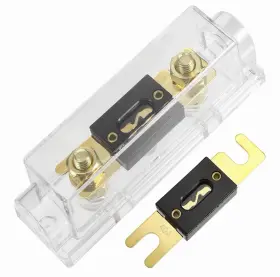 A23021400UX0224 X-AUTOHAUX Anl Line Fuse Holder Cover Gauge