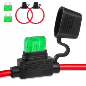 313043046097 XIOGZAXI Inline Fuse Holder Standard Gauge Blade
