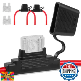 B0C9V3QHH3 XIOGZAXI Waterproof Inline Blade Fuse Holder