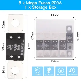 200A YEONE Amg High Fuse Bolt Down Auto #2