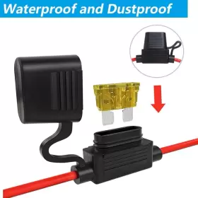YN0019 YOUNGNEER Gauge Line Fuse Holder Atc Ato Waterproof Fu #3
