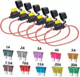 YN0019 YOUNGNEER Gauge Line Fuse Holder Atc Ato Waterproof Fu