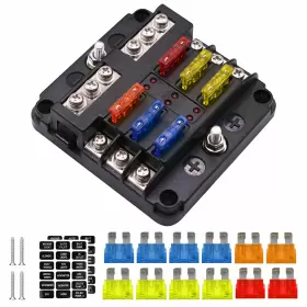 652670050658 YZIIXI Umisky Fuse Box Blade Blocks Led Warning
