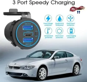 725889854253 ZENNOVA Usb Charger Power Socket Waterproof #2