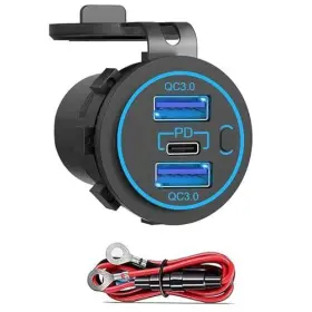 725889854253 ZENNOVA Usb Charger Power Socket Waterproof