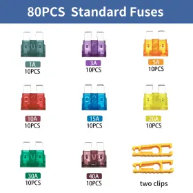 80STANDARD ZIPCCI Standard Car Fuse Kit #2