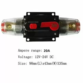 889250985196 ZOOKOTO Breaker Manual Fuse Holder Solar Panel #2