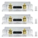 irhapsody 500 AMP ANL Fuse Holder Kit, 3 Pack 500A