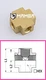 Brass Turbo Adapter Fitting Cross 1/4 BSP Female (50 pcs)