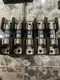 (5) Marathon 6M30A1SPQ1 1 Pole Fuse Holder 600V 30Amp + (5) Fusetron FNA fuses