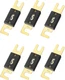 6PCS 60Amp/60A ANL Fuse, Blade Fuse for Marine Car Vehicle Audio and Video Syste