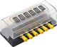 6 Way Fuse Block Automotive Boat Marine Car Camper Trailer RV Motorhome Solar...